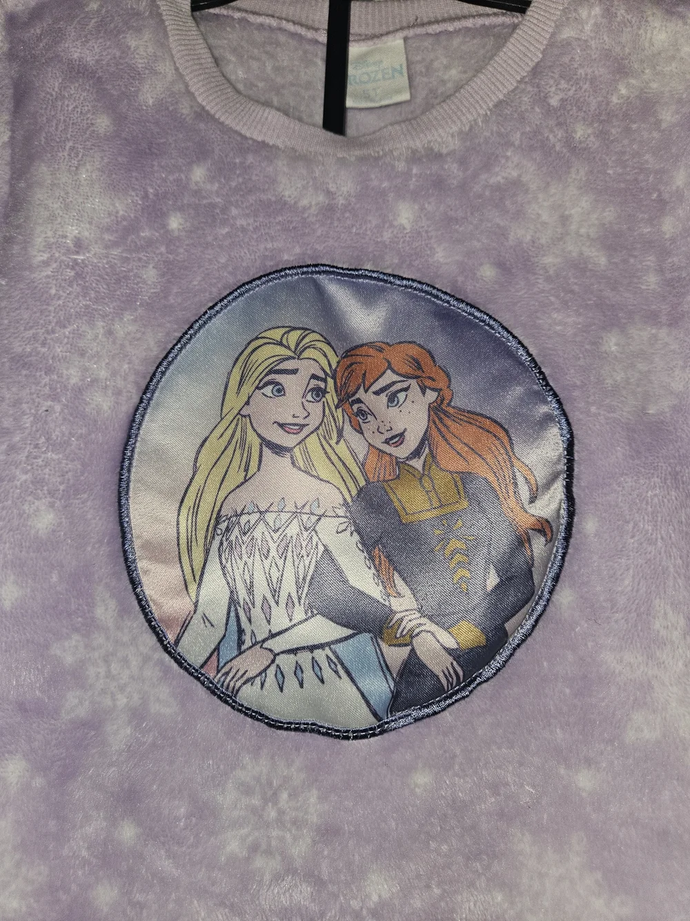 Disney Frozen Elsa Anna Fleece Velour Outfit Set Girls 5T